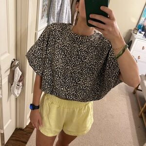 Cheetah print bubble top!